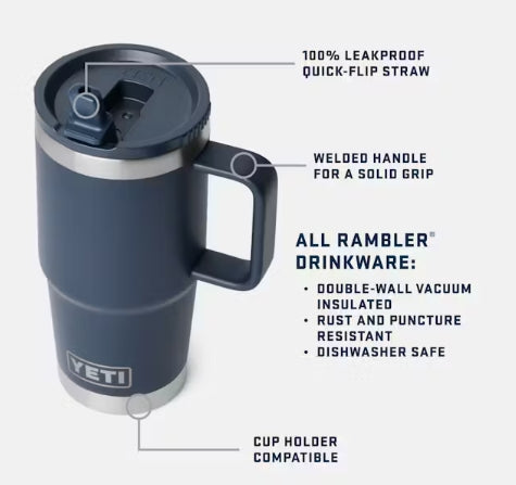 20oz Travel Straw Mug