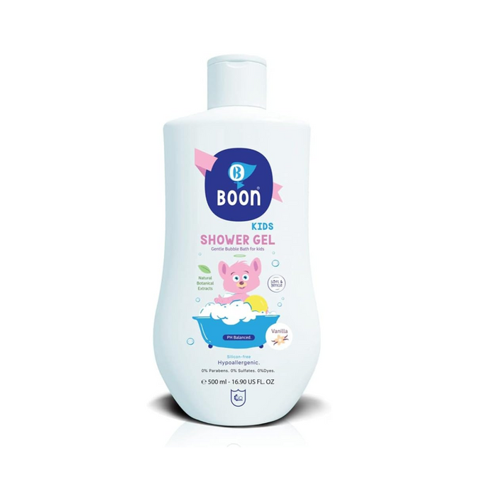 بون شاور جيل اطفال 500مل فانيلا - Boon Kids Vanilla Shower Gel (500ml)