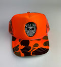 jason camo hat orange