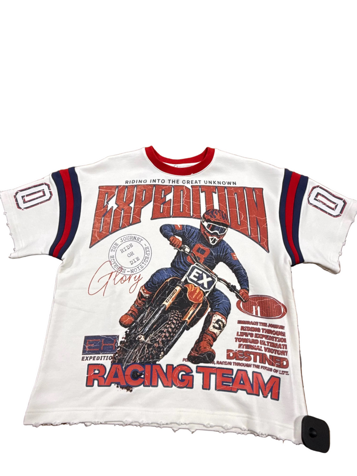 Expedition - Ride Or Die Oversized Tee - White