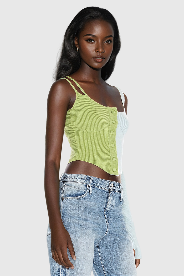 Aguilar Asymmetric Knit Top