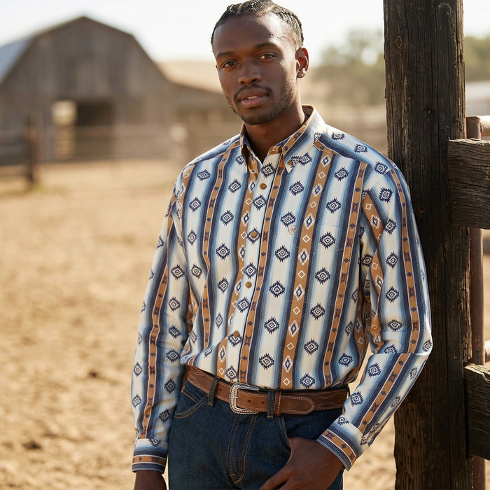 Ariat Men's Shilo Shirt — Small — view 1