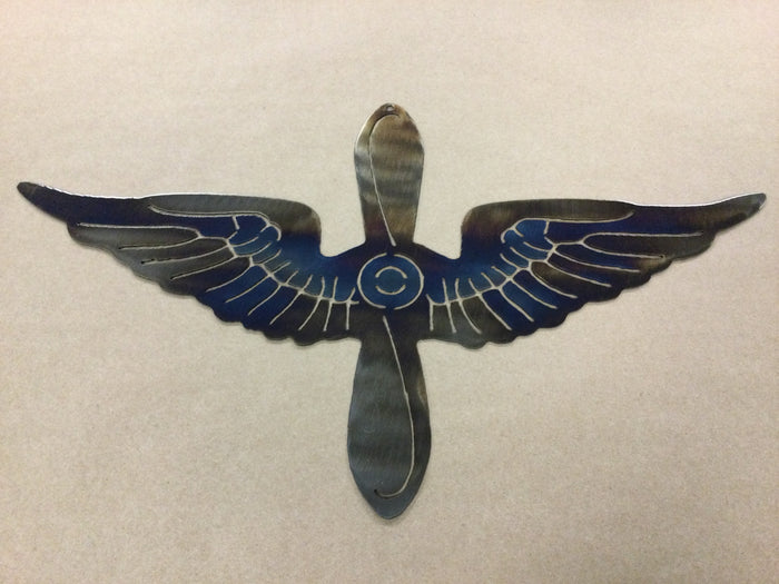 Army Aviation Insignia (Prop and Wing) Metal Wall Art