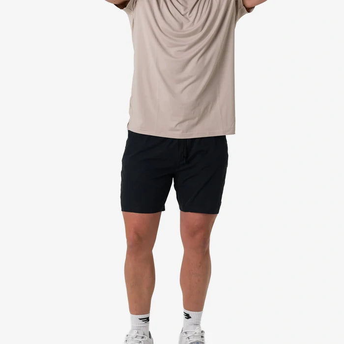 Athletic Short - Heather Black - Retro Duck Camo Liner
