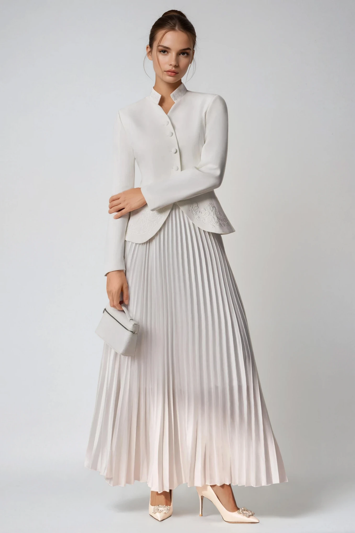 Badar Ruch Asymmetric Skirt Set