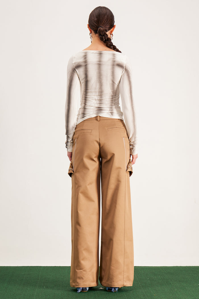 Barakat Plaid Cargo Pants