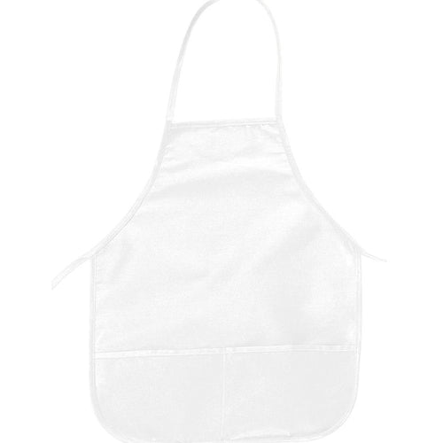 "Big Accessories 24" Bib Apron With Pockets"