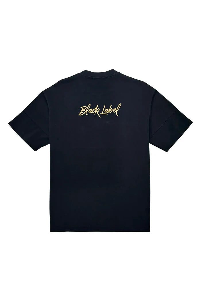 Black Label - Bl-2043 Attitude Black Tee