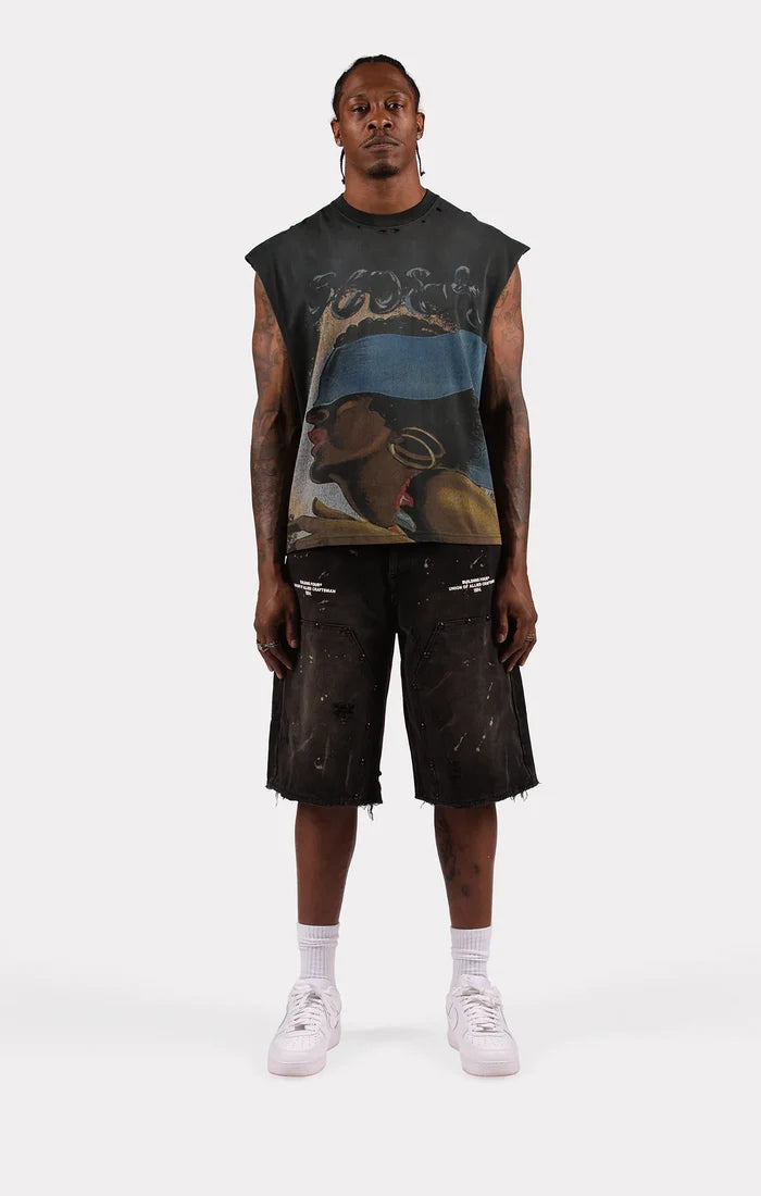 BLDG4 - Monument Tank - Black