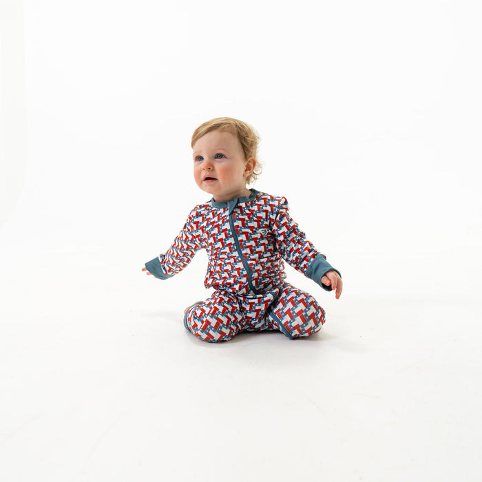 BURLEBO Baby Zip Up | Multiple Patterns