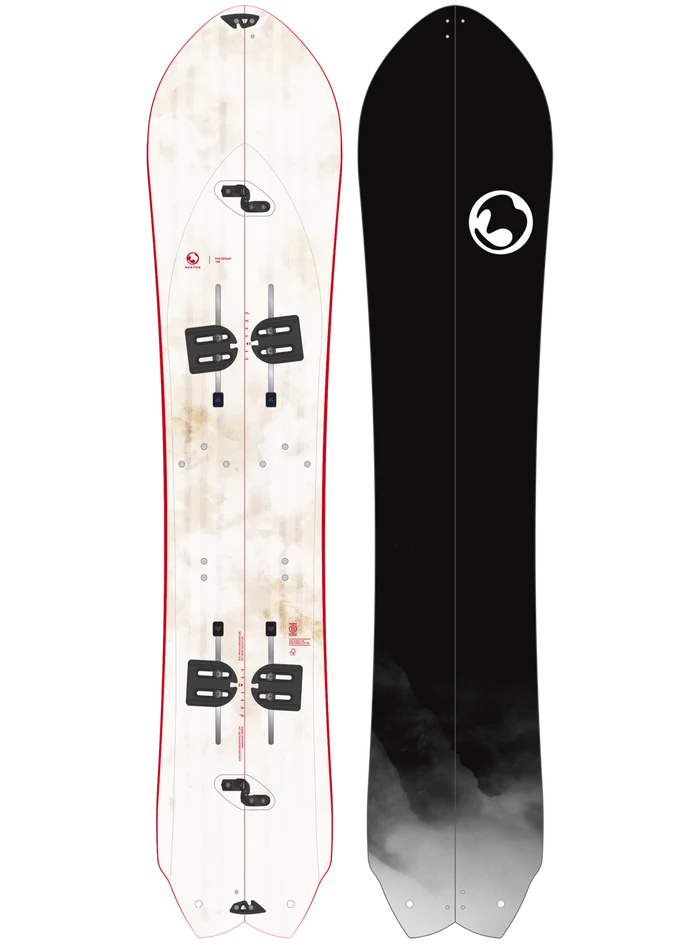 Product image of Burton 3D Fish Flat Top Splitboard[Variant:Black / White]