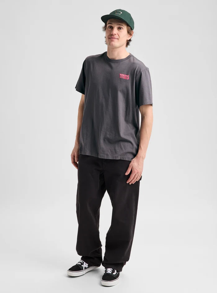 Product image of Burton Throwback 1992 Short Sleeve T-Shirt[Variant:Gotham Gray]
