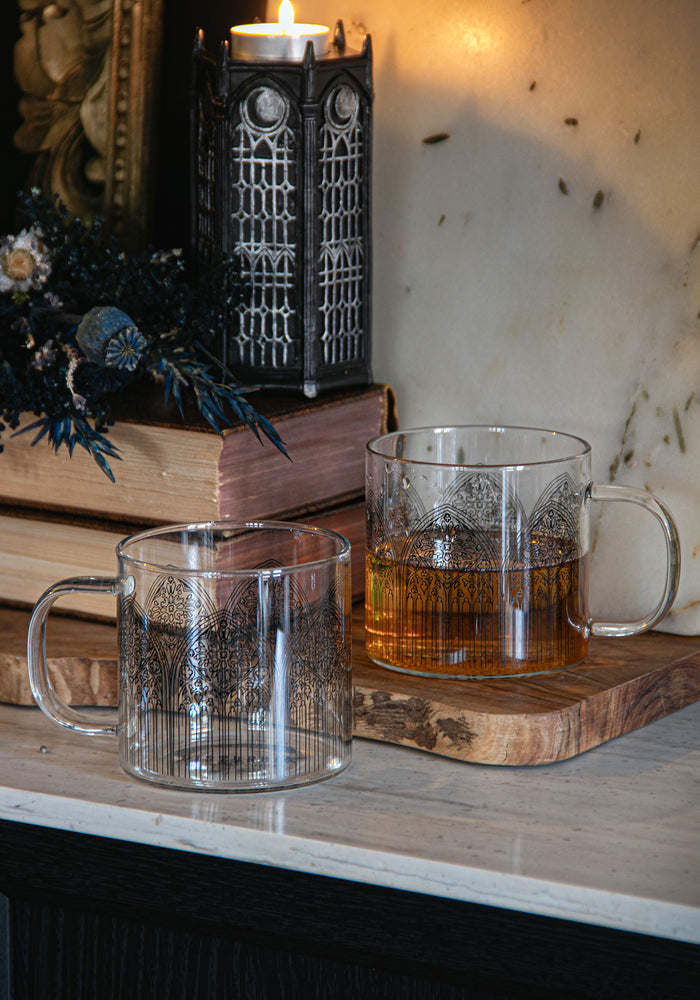 Cathedral Glass Mug (2 Piece Set)