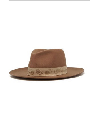 Chocolate Felt Hat