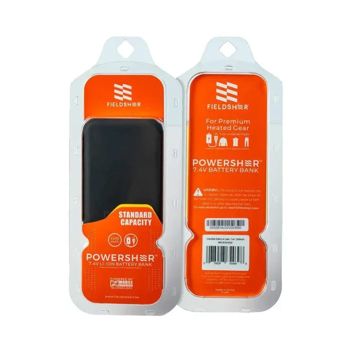 Clamshell Battery + Cable