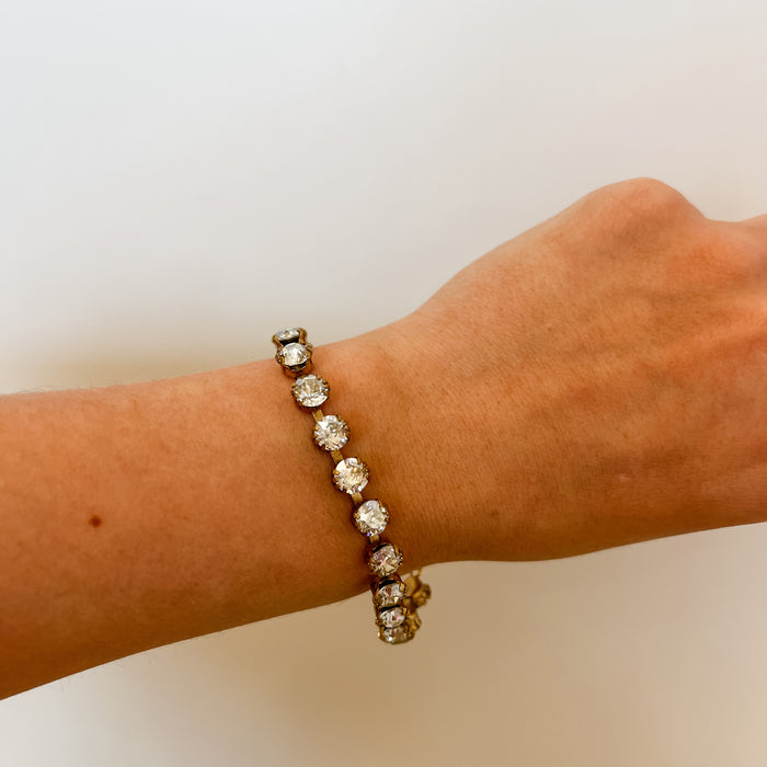 CP - Swarovski Crystal Bracelet - Gold