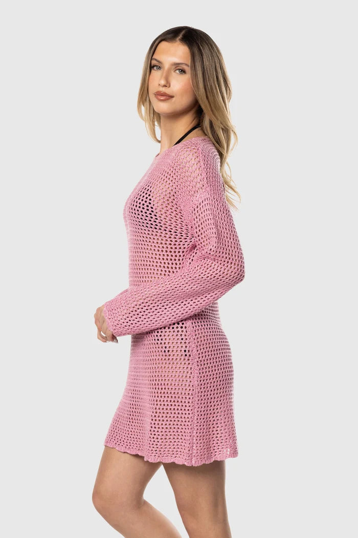 Crochet Swim Cover Up Swim & Cover Ups - Side