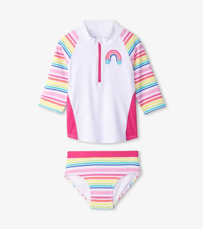 Dazzling Stripes Rashguard Set