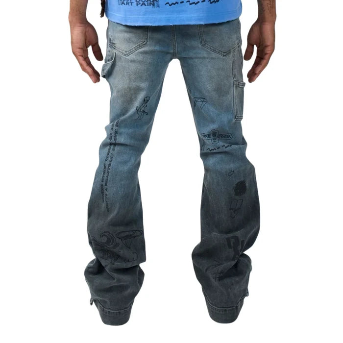 Duaa - Artic Denim - Blue