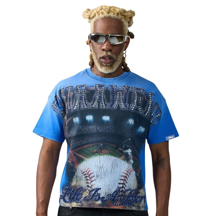 Duaa - Homerun Tee - Blue