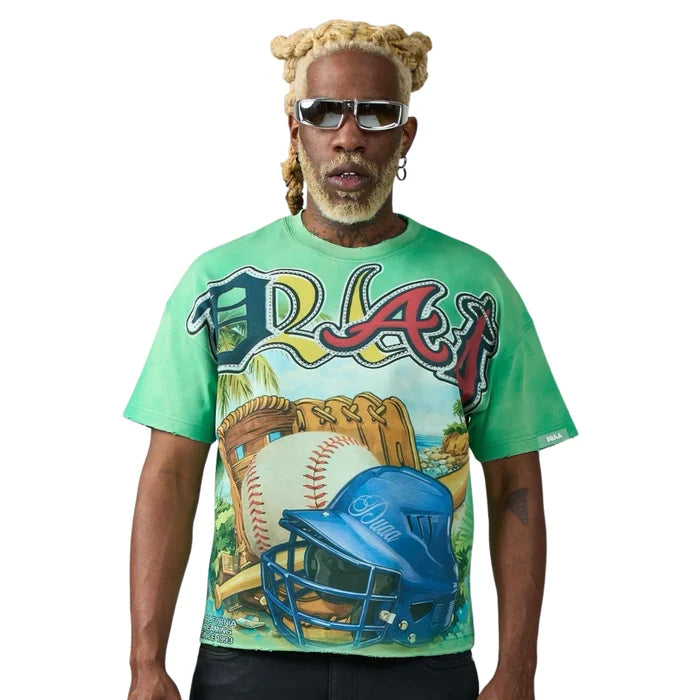 Duaa - Tropical Tee - Green