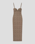 Erandi - Midi dress - Rattan Polka