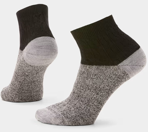 Everyday Cable Ankle Socks - Unisex