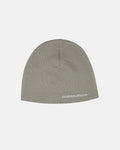 FLASH BEANIE GREY - grey beanie, front view - Cold Culture