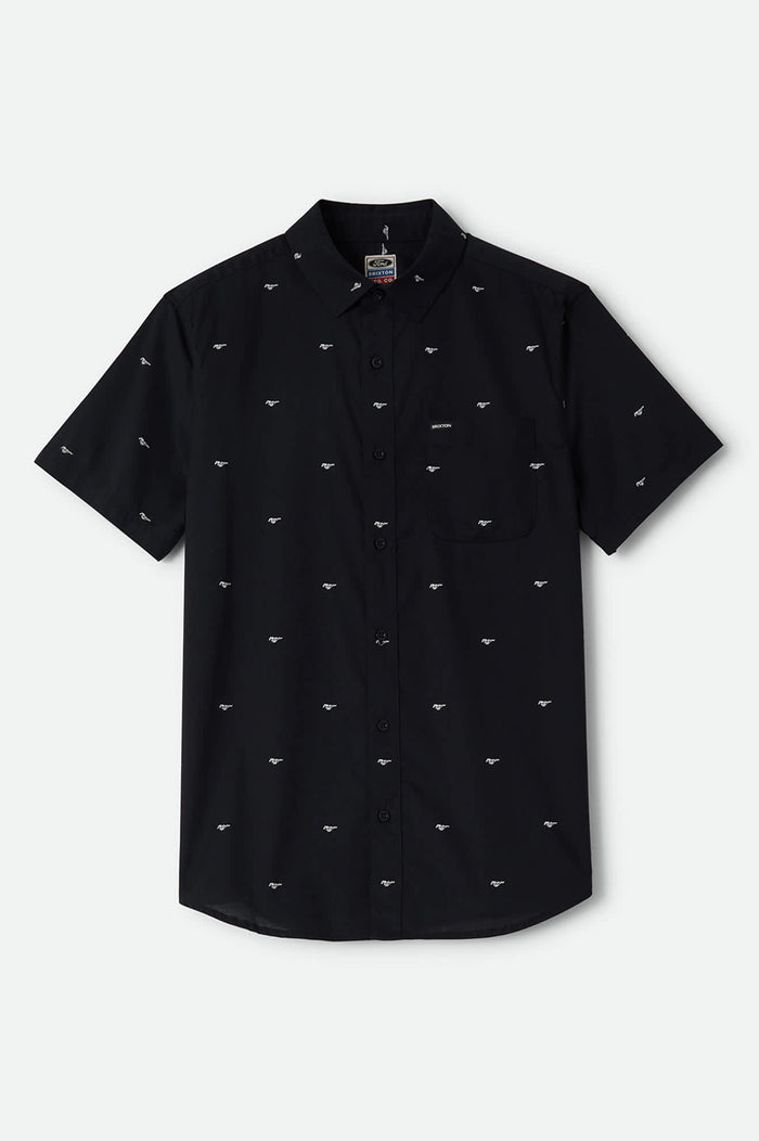 Men's Ford Mustang Shirt in the color Mustang/Burnt Rubber - Front Product View