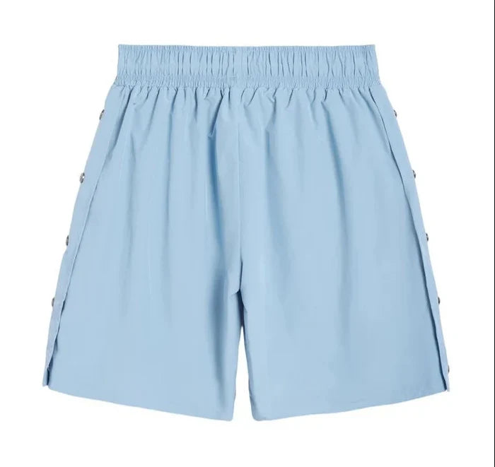 Forever Situated - Nylon Shorts - Baby Blue