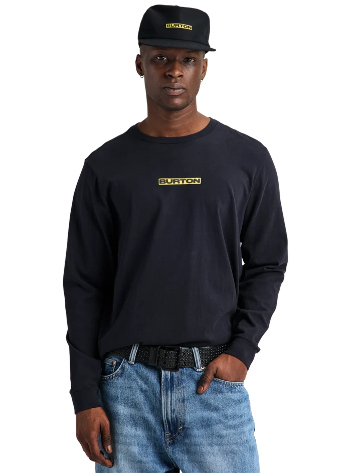 Product image of From Burton to the World Long Sleeve T-Shirt[Variant:True Black]
