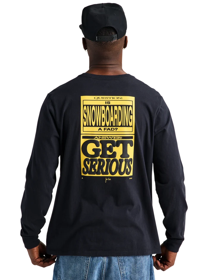 Product image of From Burton to the World Long Sleeve T-Shirt[Variant:True Black]