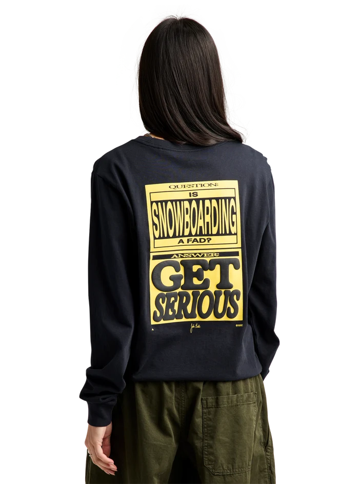 Product image of From Burton to the World Long Sleeve T-Shirt[Variant:True Black]