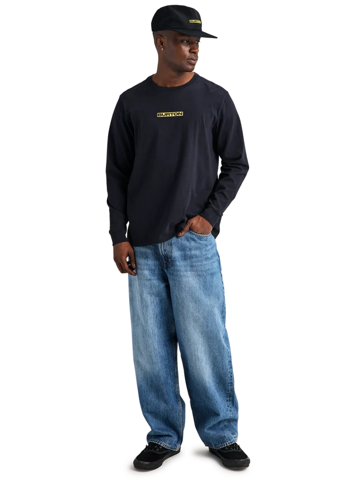 Product image of From Burton to the World Long Sleeve T-Shirt[Variant:True Black]