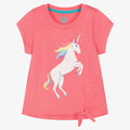 Galloping Unicorn Tie Front Tee