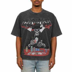 Godspeed - High Stakes Tee - Grey Wash