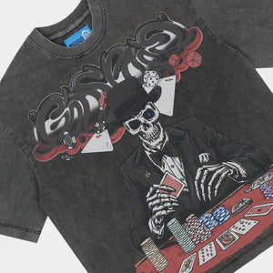 Godspeed - High Stakes Tee - Grey Wash