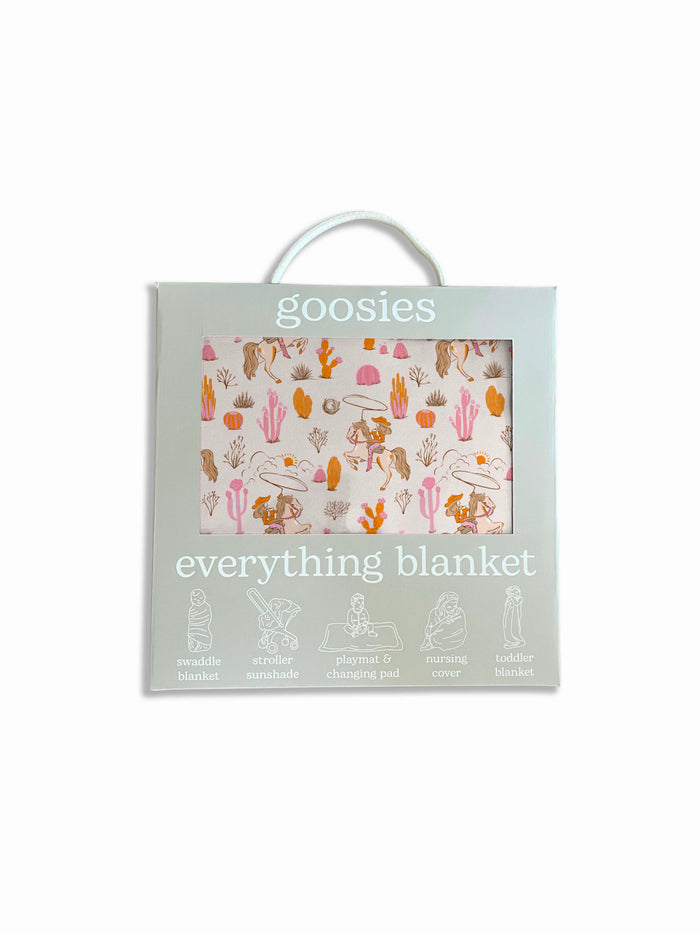 blanket with cowgirls