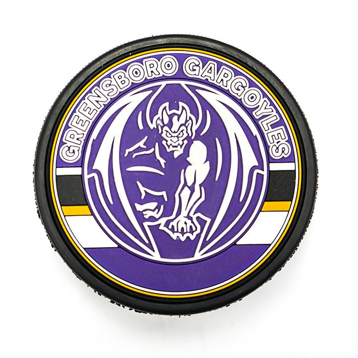 Greensboro Gargoyles Glow in the Dark Puck