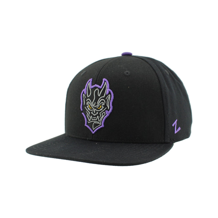 Greensboro Gargoyles Z11 Black Openlate Neon Hat