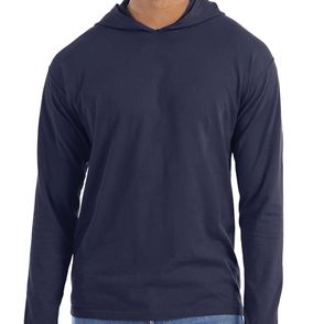 Hanes ComfortWash Hooded Long Sleeve T-Shirt