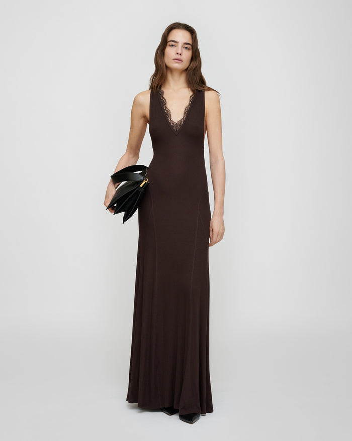 Ignia - Maxi dress - Dark Brown