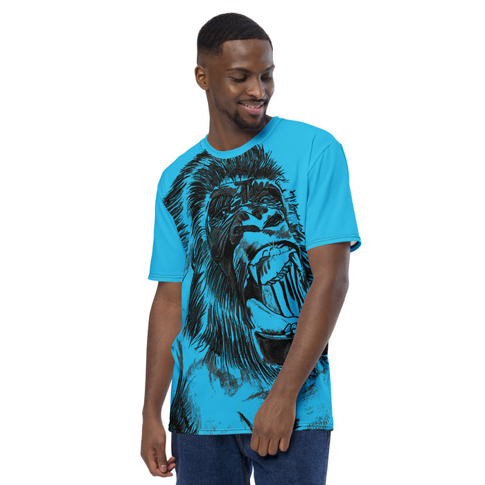 Island Blue Gorilla Men's t-shirt