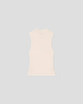 Jelani - Turtleneck vest - Creme