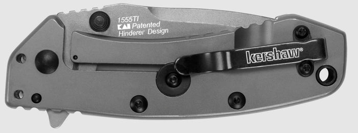 Kershaw® 1555TI Cryo Grey Assisted Folding Knife