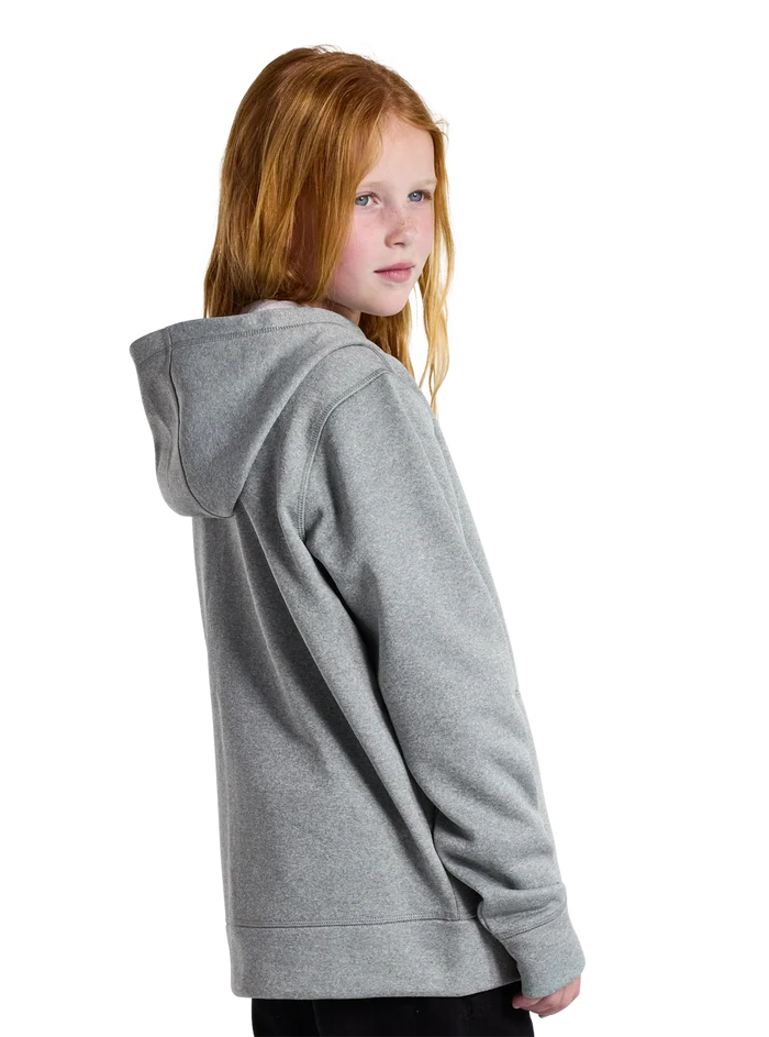 Product image of Kids' Burton Oak Full-Zip Hoodie[Variant:Gray Heather]