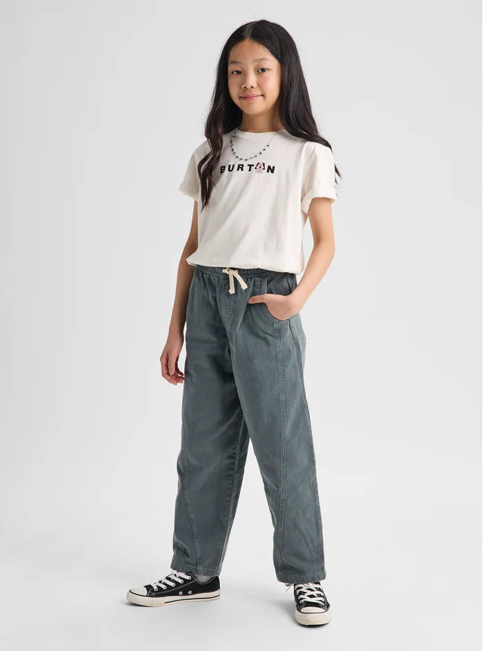 Product image of Kids' Burton Process 27 Short Sleeve T-Shirt[Variant:Stout White]