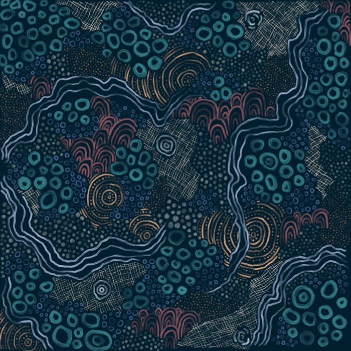 Land Seasons 2 – Aboriginal Art Print