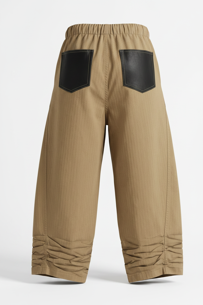 Leather Pocket Pant by CRUX