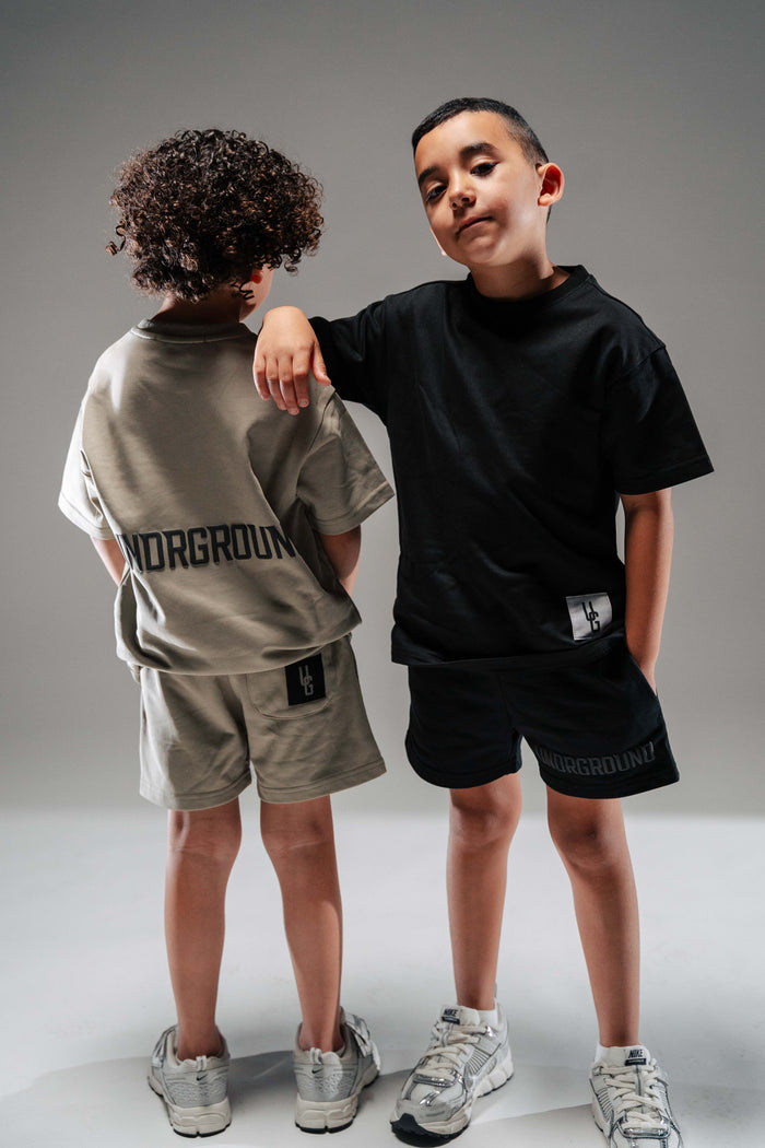 Lil Legends Jet Black Shorts